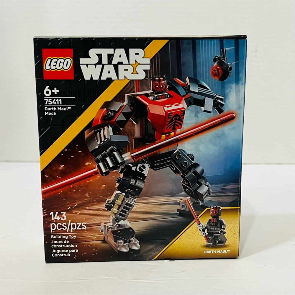 LEGO STAR WARS #75411 DARTH MAUL MECH 143 PCS. AGES 6+ BRAND NEW